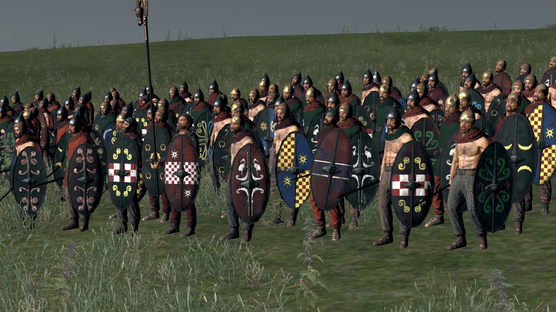 ROME II Total War : 800 Wardogs VS 800 Celtic Warriors 